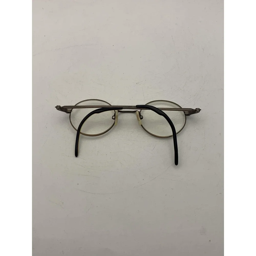 Koh Sakai KS-9706 49 Brown Round Full Rim Metal Plastic Men Frame Only